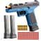 Continuous Firing Shell Throwing Toy Gun Blowback Soft Bullet Pistol Model For Boys Gift 0