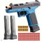 Continuous Firing Shell Throwing Toy Gun Blowback Soft Bullet Pistol Model For Boys Gift 0