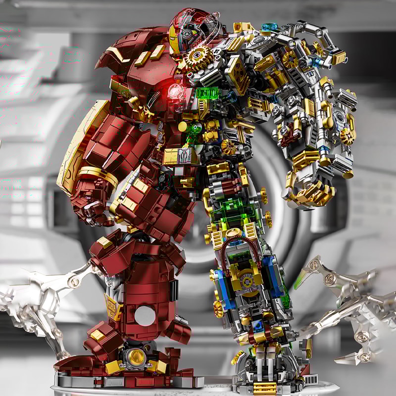 Iron Heroes Blocks Mech Building Sets Action Figures For Kids And Adults 0