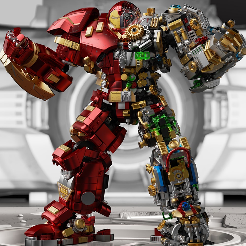 Iron Heroes Blocks Mech Building Sets Action Figures For Kids And Adults 2