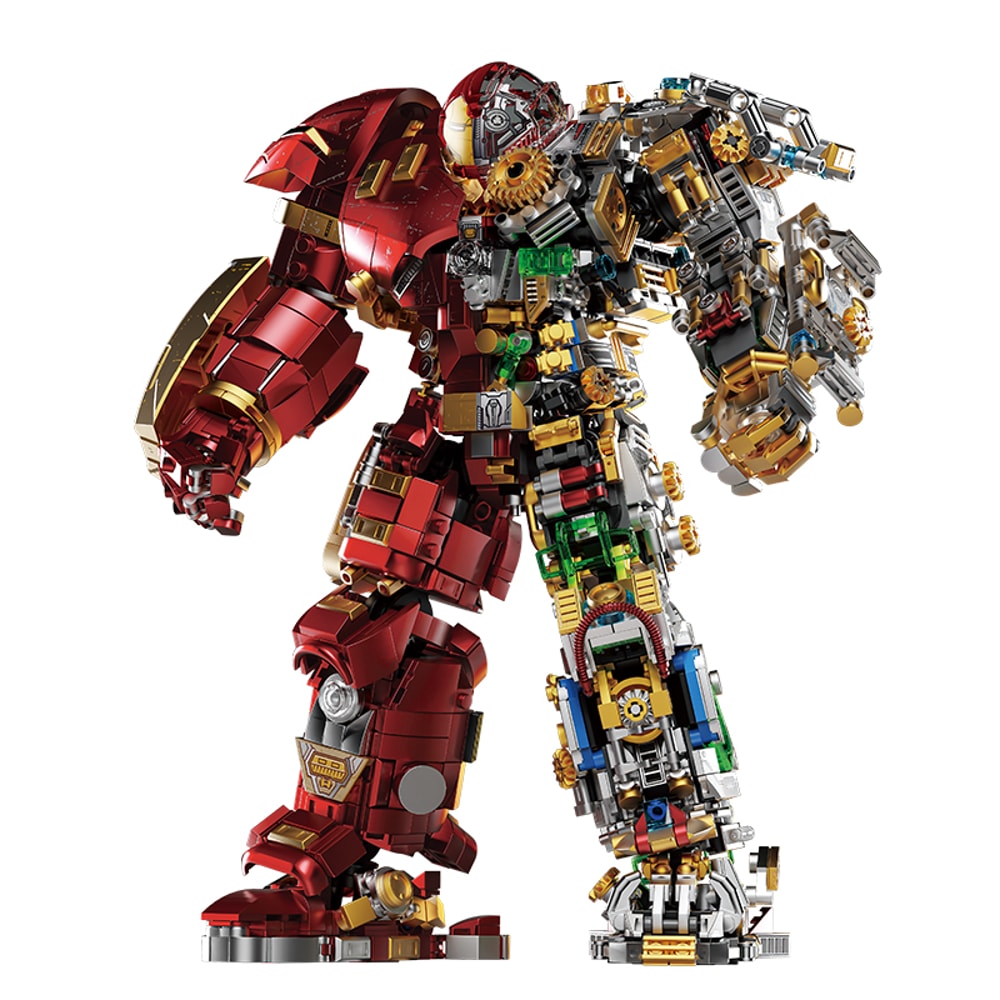 Iron Heroes Blocks Mech Building Sets Action Figures For Kids And Adults 7
