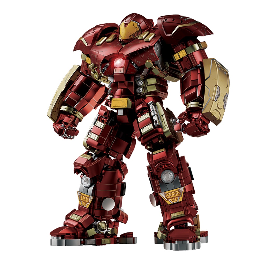 Iron Heroes Blocks Mech Building Sets Action Figures For Kids And Adults 6