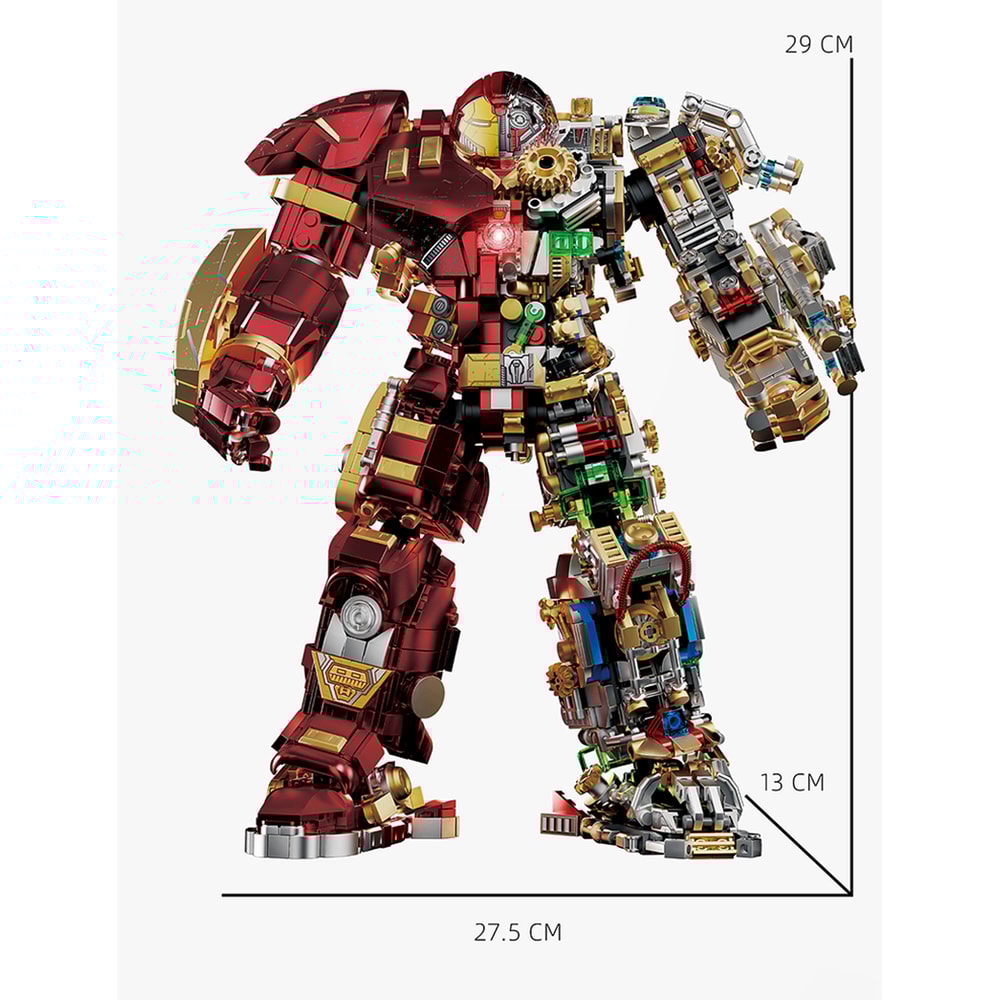 Iron Heroes Blocks Mech Building Sets Action Figures For Kids And Adults 5