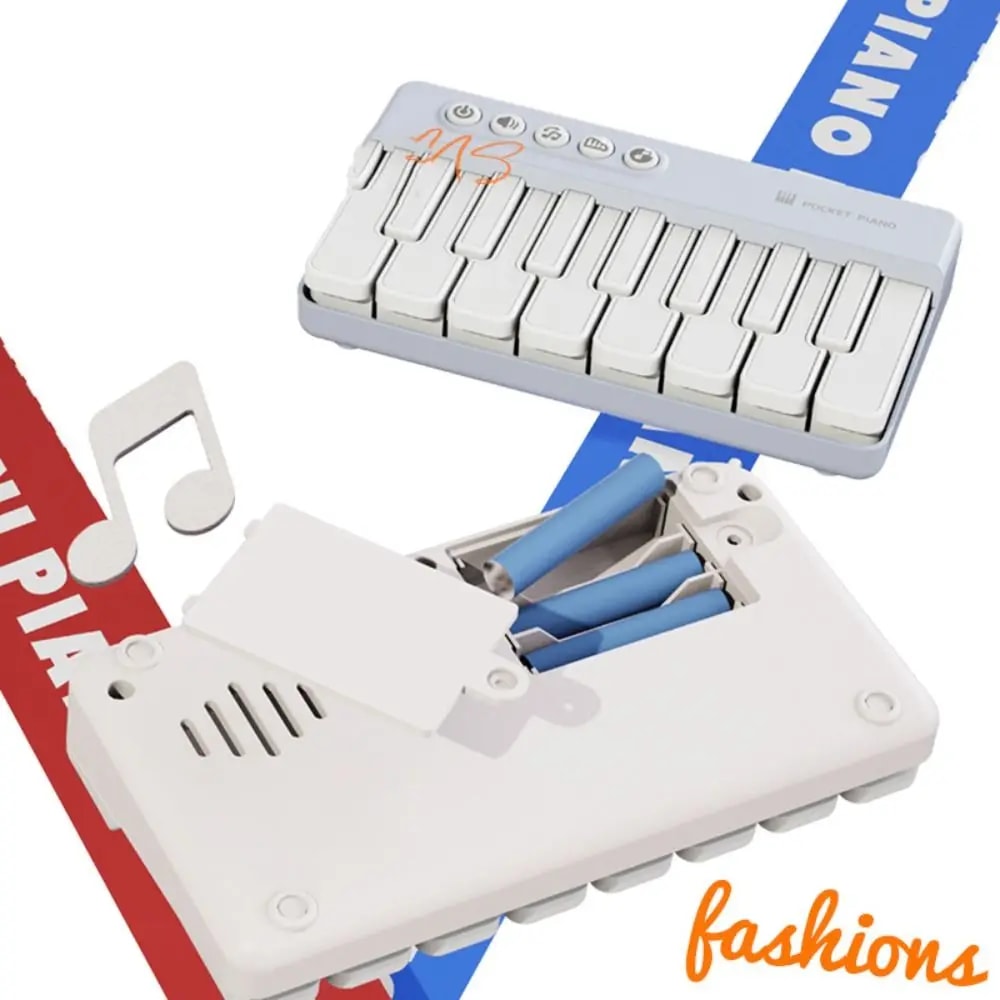 Mini Electronic Organ Portable Piano Custom Educational Toy For Children Cute Gamer Mini Piano Keyboard