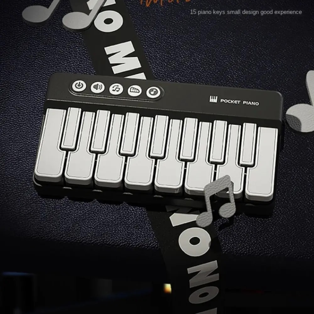 Mini Electronic Organ Portable Piano Custom Educational Toy For Children Cute Gamer Mini Piano Keyboard