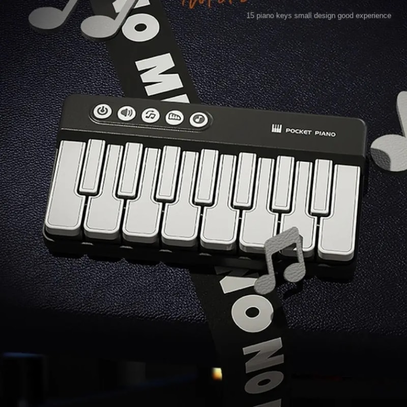 Mini Electronic Organ Portable Piano Custom Educational Toy For Children Cute Gamer Mini Piano Keyboard