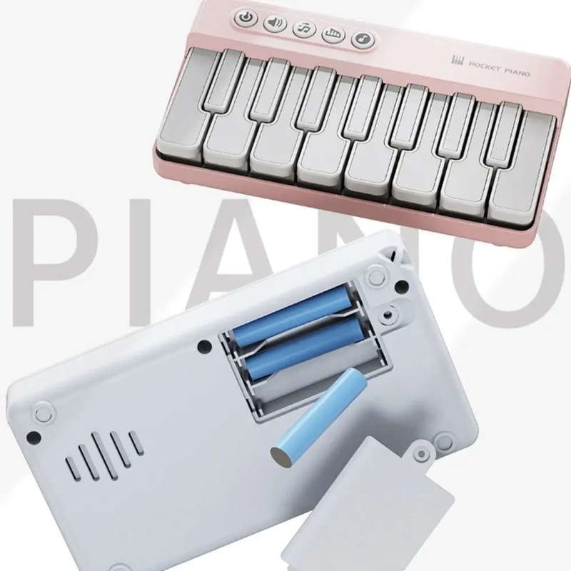 Mini Electronic Organ Portable Piano Custom Educational Toy For Children Cute Gamer Mini Piano Keyboard