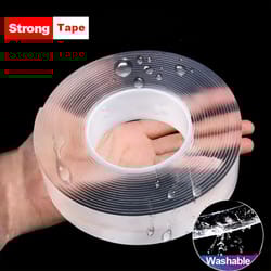 super strong nano tape double-sided adhesive transparent reusable waterproof heat resistance for home decoration