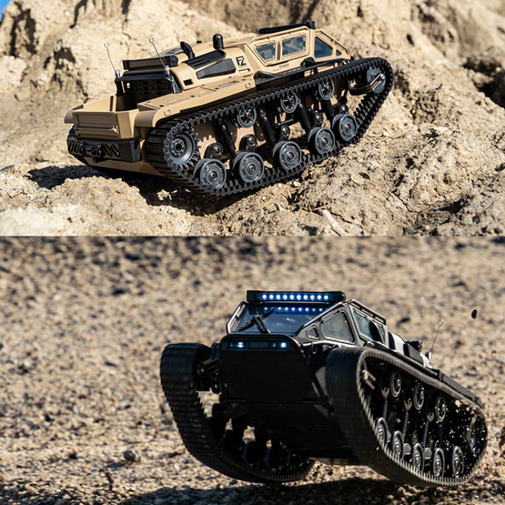 Remote Control Tank RC Car 360 Rotation Drift OffRoad Vehicle Full Scale Model For Children 0