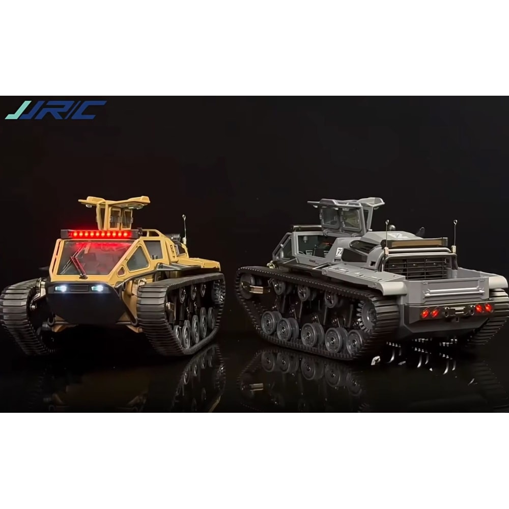Remote Control Tank RC Car 360 Rotation Drift OffRoad Vehicle Full Scale Model For Children 2