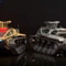 Remote Control Tank RC Car 360 Rotation Drift OffRoad Vehicle Full Scale Model For Children 2
