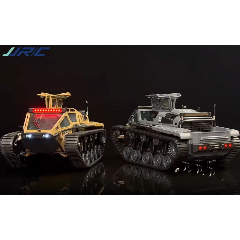 Remote Control Tank RC Car 360 Rotation Drift OffRoad Vehicle Full Scale Model For Children 2