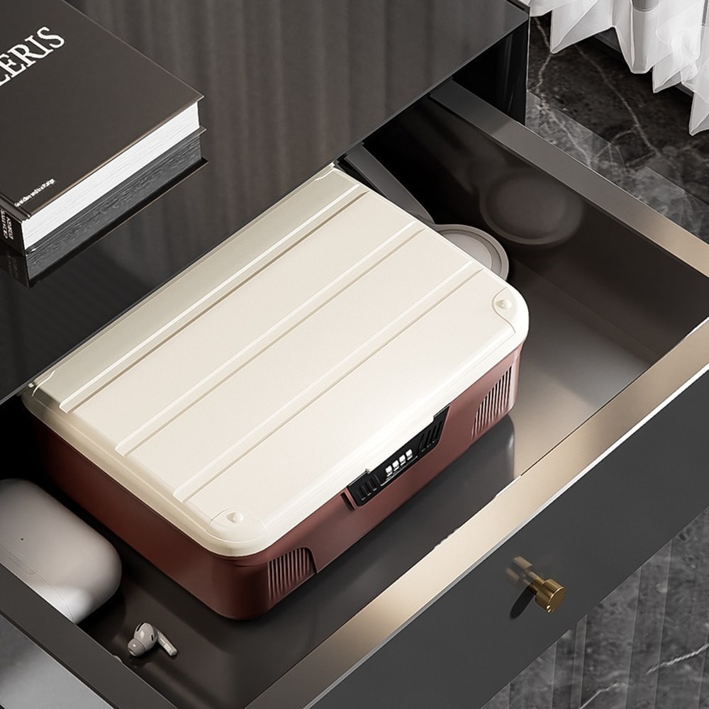 Portable Organizer Case With Digital Password Lock For Jewelry Passport Medicine Household Cash Pri 5