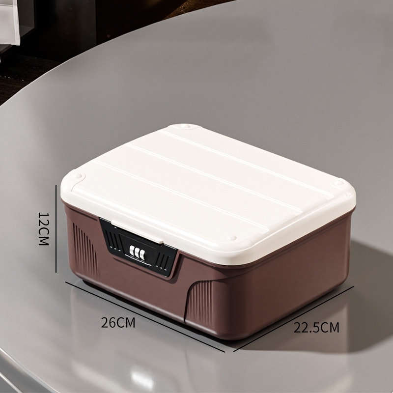 Portable Organizer Case With Digital Password Lock For Jewelry Passport Medicine Household Cash Pri 7