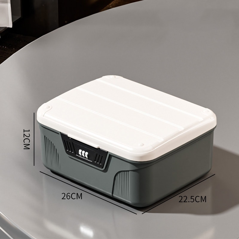 Portable Organizer Case With Digital Password Lock For Jewelry Passport Medicine Household Cash Pri 6