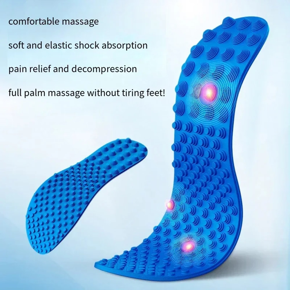 Finger Pressure Board Massage Insole For Men Women Relieve Foot Fatigue Soft Sports Casual Shoes Pa 2