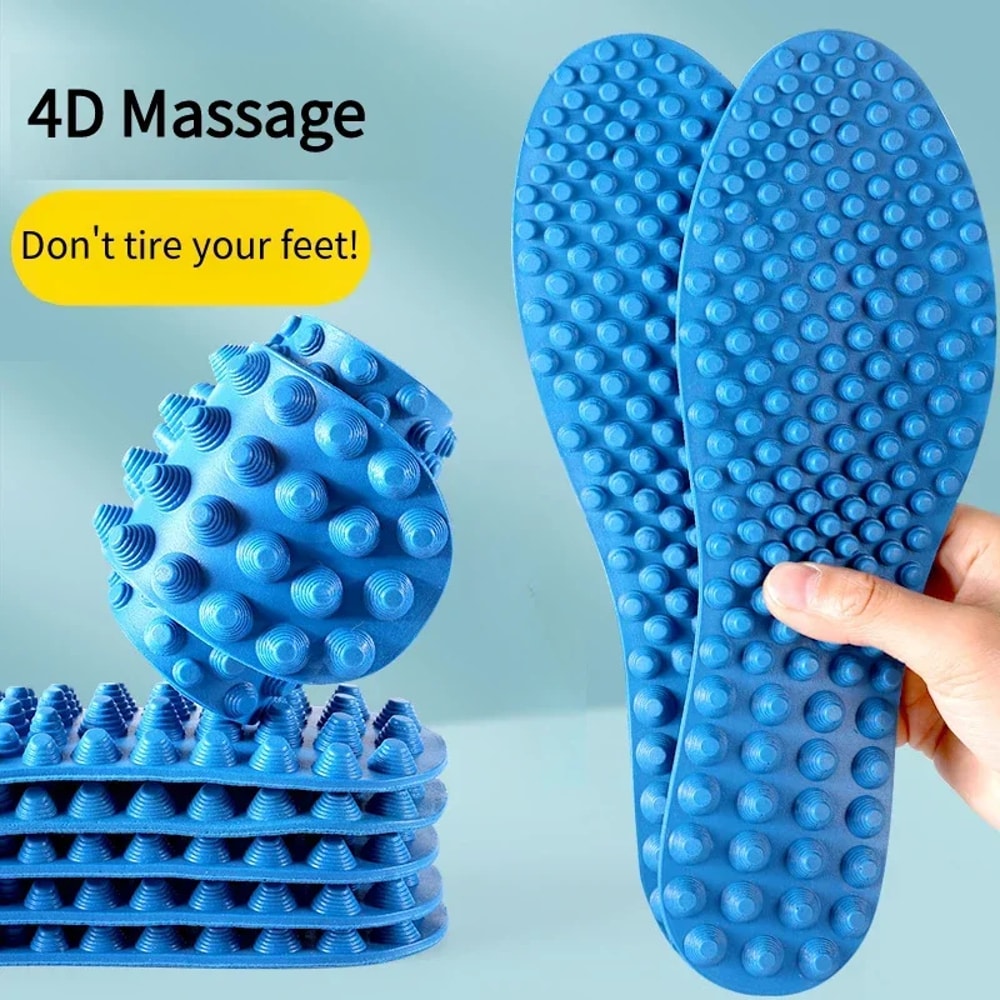 Finger Pressure Board Massage Insole For Men Women Relieve Foot Fatigue Soft Sports Casual Shoes Pa 3