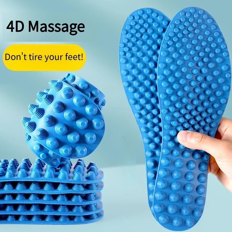Finger Pressure Board Massage Insole For Men Women Relieve Foot Fatigue Soft Sports Casual Shoes Pa 3