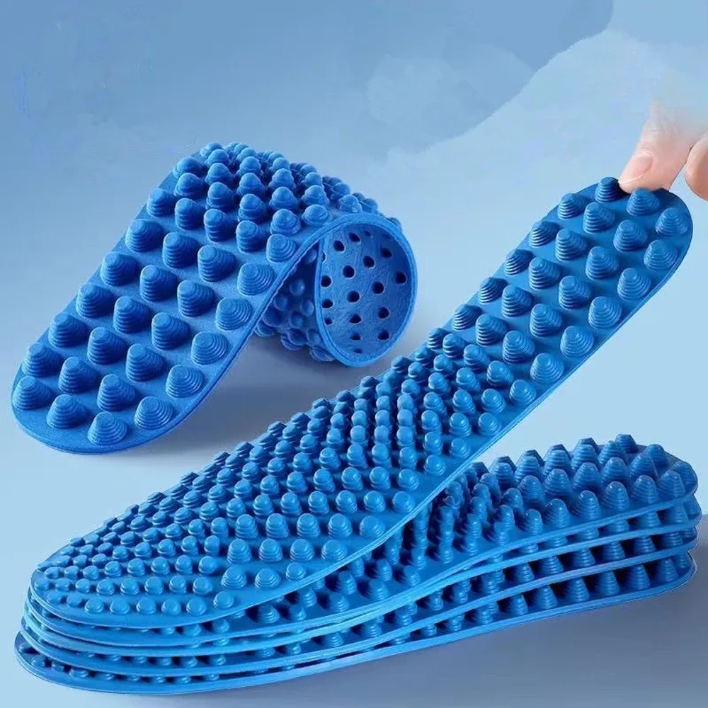 Finger Pressure Board Massage Insole For Men Women Relieve Foot Fatigue Soft Sports Casual Shoes Pa 0