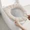 Soft Acrylic Toilet Seat Cover Washable Mat Toilet Lid Cover Accessories Bathroom Home Decor Closes 2