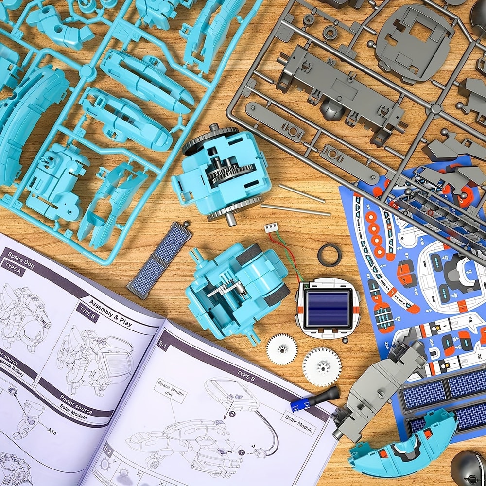 Educational Solar Robot Kit Science Experiment Toys Gifts For Kids Building Set For Boys And Girls 1