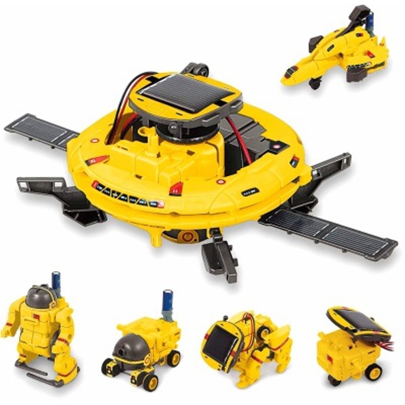 Educational Solar Robot Kit Science Experiment Toys Gifts For Kids Building Set For Boys And Girls 6