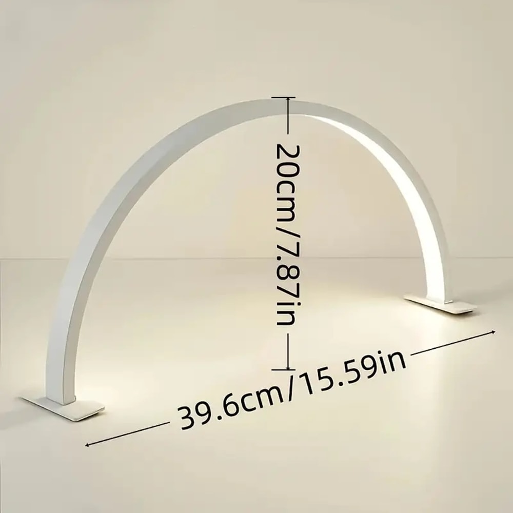 Beauty Work Desk Lamp New Moon Nail Work Lamp ThreeColor USB Power Supply For Nail Art Eyelash 5