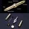 Luminous Gyro Pen Multifunctional Decompression Fidget Spinner LED Light Ballpoint Pen Metal Gift T 4