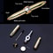 Luminous Gyro Pen Multifunctional Decompression Fidget Spinner LED Light Ballpoint Pen Metal Gift T 4