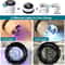 Cylindrical Handheld Magnifying Glass With Scale LED UV Light Illuminated Magnifier Adjustable Foca 1