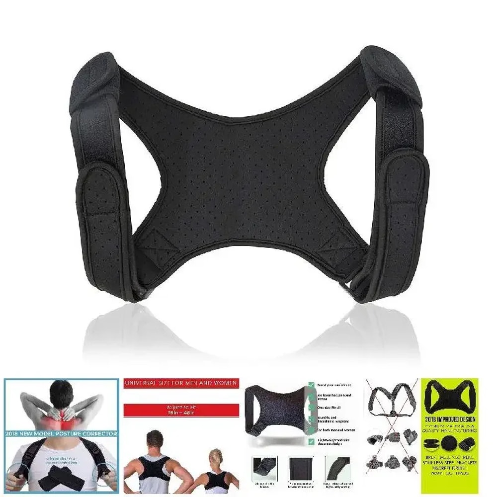 Clavicle And Spine Posture Corrector For Men And Women Adjustable Shoulder Brace For Back Fracture 2