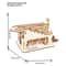 3D Spiral Marble Run Wooden Puzzle Model Kit DIY Mechanical Building Puzzle for Teens
