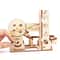 3D Spiral Marble Run Wooden Puzzle Model Kit DIY Mechanical Building Puzzle for Teens