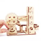 3D Spiral Marble Run Wooden Puzzle Model Kit DIY Mechanical Building Puzzle for Teens