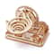 3D Spiral Marble Run Wooden Puzzle Model Kit DIY Mechanical Building Puzzle for Teens