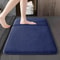 Super Absorbent Bath Mat Anti Slip Coral Velvet Bathroom Floor Mat Super Absorbent Floor Mat 7