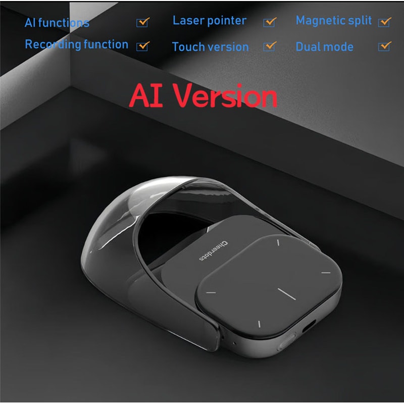 Cheerdots Wireless Touchpad Air Mouse Customized Gaming Mouse Allinone Pocket AI Recording Enabled 7