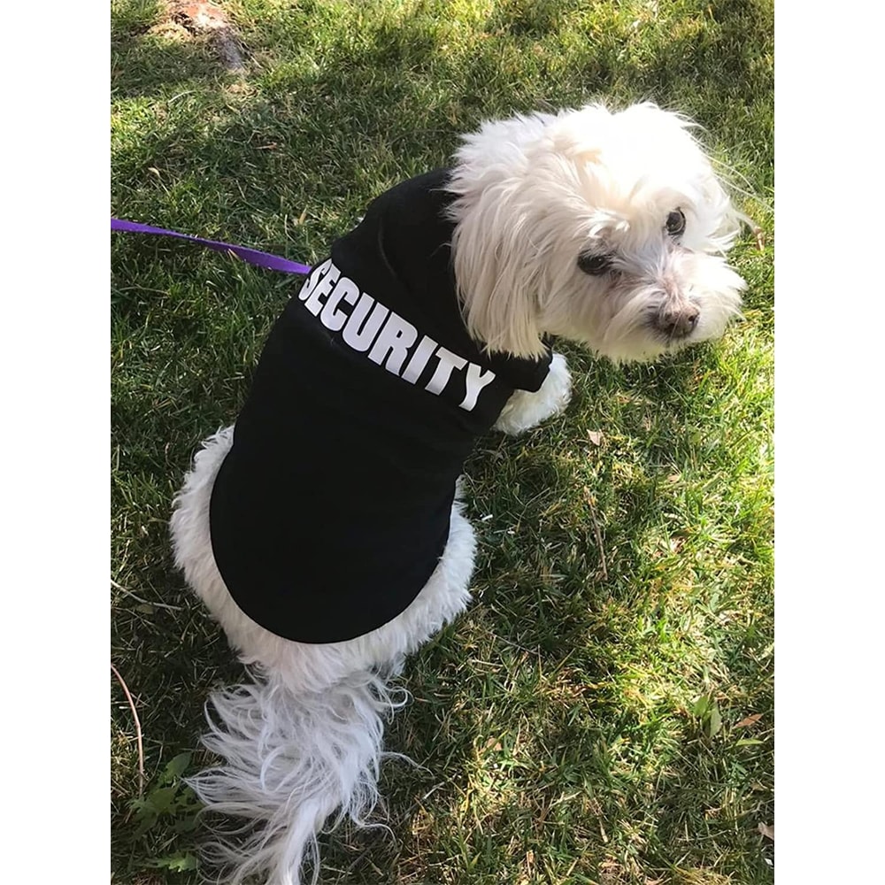 Summer Pet Clothes Vest for Small Dogs Chihuahua Yorkshire Puppy Cats Security Clothing for Dogs T-shirt