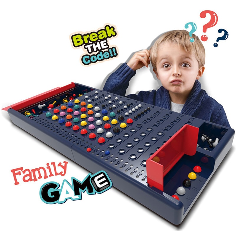 Funny Strategy Secret Code Board Game Multiplayer Interactive Break The Code Party Games for Kids Adults