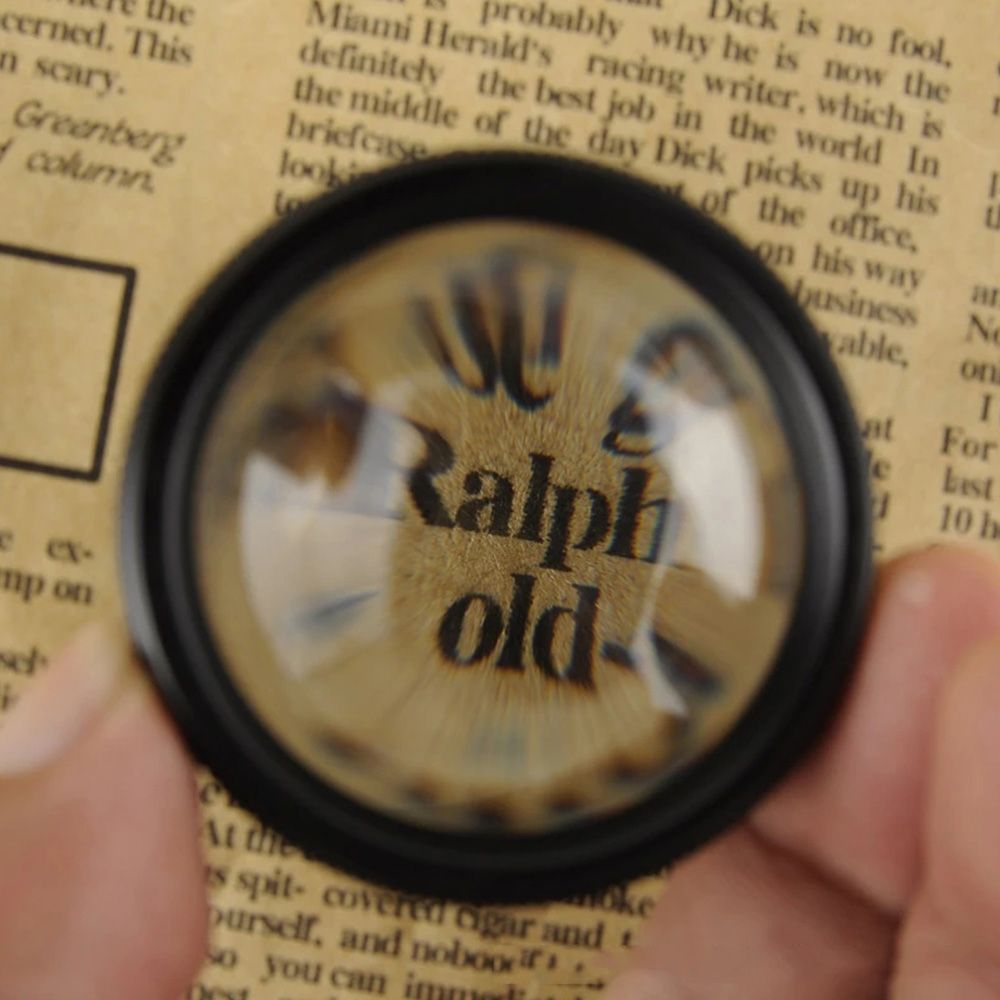 HD Magnifying Pocket Loupe Optical Glass Lens For Coins Stamps Jewelry Measuring Microscope Premium 1