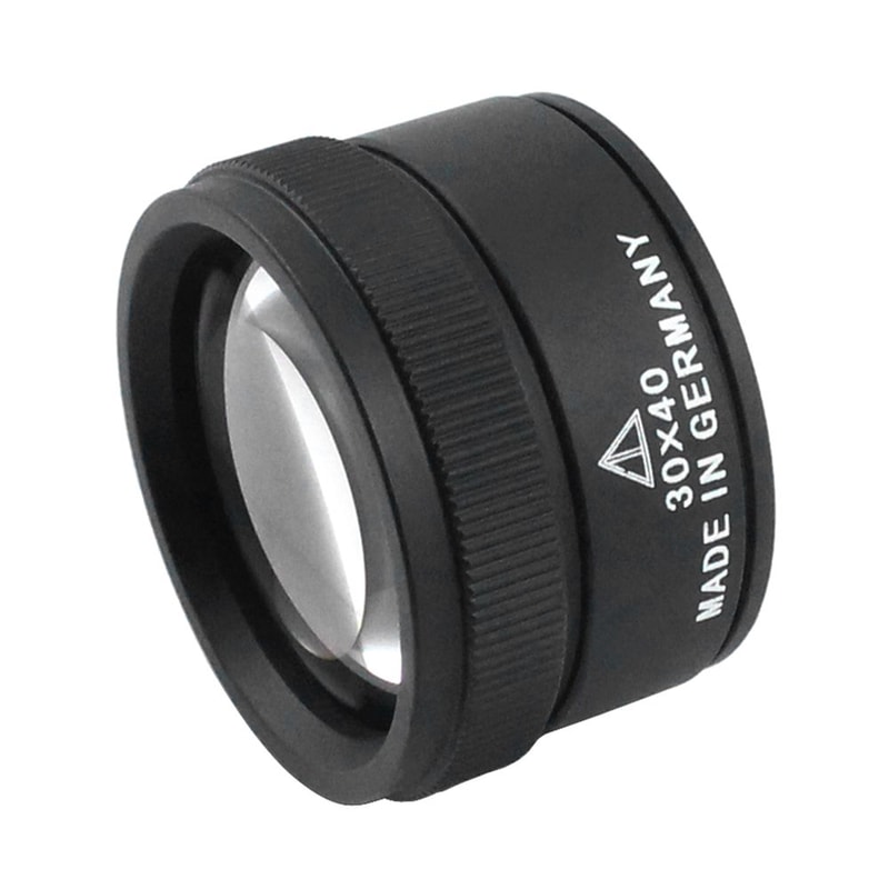 HD Magnifying Pocket Loupe Optical Glass Lens For Coins Stamps Jewelry Measuring Microscope Premium 4