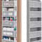 Shelf Hanging Over The Door Organizer Storage With 5Large Capacity Pockets For Bedroom Bathroom 6