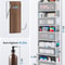 Shelf Hanging Over The Door Organizer Storage With 5Large Capacity Pockets For Bedroom Bathroom 2