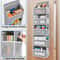 Shelf Hanging Over The Door Organizer Storage With 5Large Capacity Pockets For Bedroom Bathroom 3