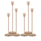 Simple Golden Metal Candle Holders Style Wedding Bar Party Living Room Decor Candlestick 0