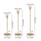 Simple Golden Metal Candle Holders Style Wedding Bar Party Living Room Decor Candlestick 5
