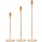 Simple Golden Metal Candle Holders Style Wedding Bar Party Living Room Decor Candlestick 8