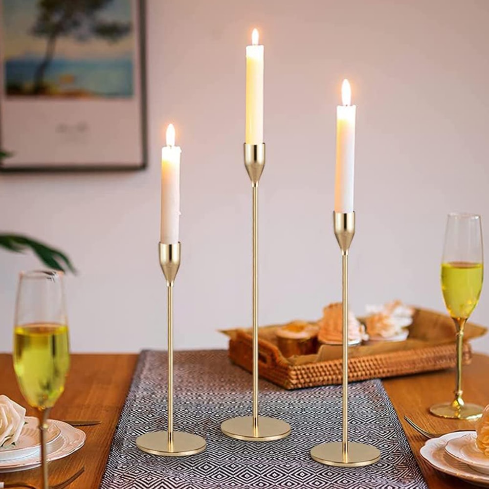 Metal Candle Holders Style Fashion Simple Wedding Table Decoration 1