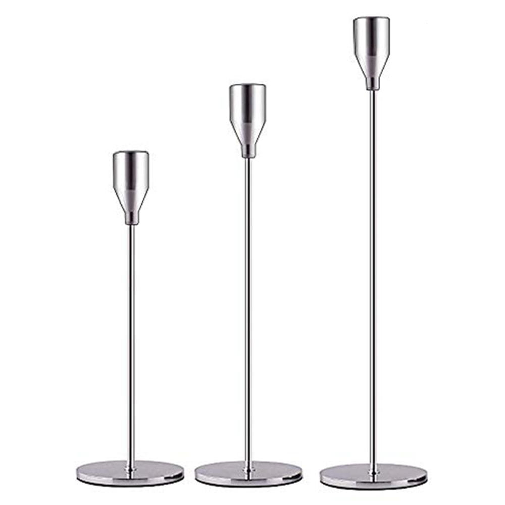 Metal Candle Holders Style Fashion Simple Wedding Table Decoration 6