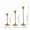 Gold Candle Holder Metal Candlesticks Stand Wedding Decoration Coffee Table Centerpieces For Christ 4